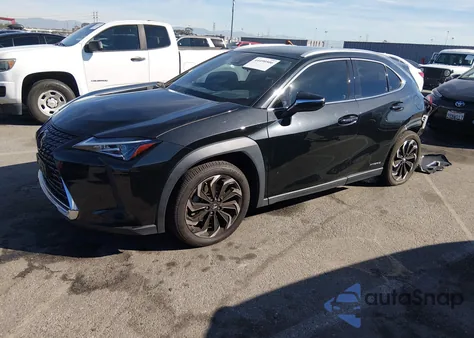 2021 Lexus Ux 250H z USA, uszkodzony, nr VIN JTHX9JBH5M2045599